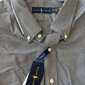 Ralph Lauren Checked Core Replen Stretch Button-Down  Shirt Men